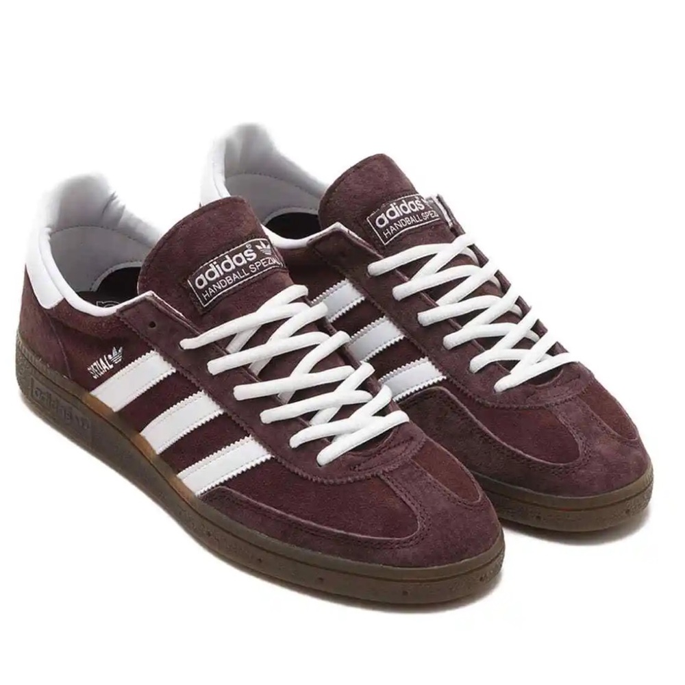 adidas Spezial HandBall Brown SPZL Sneakers Low Top Retro Trainers Men Size